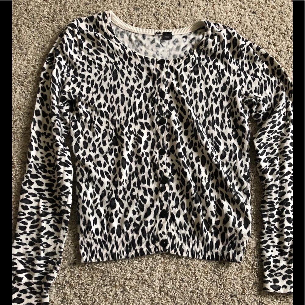 Leopard cardigan